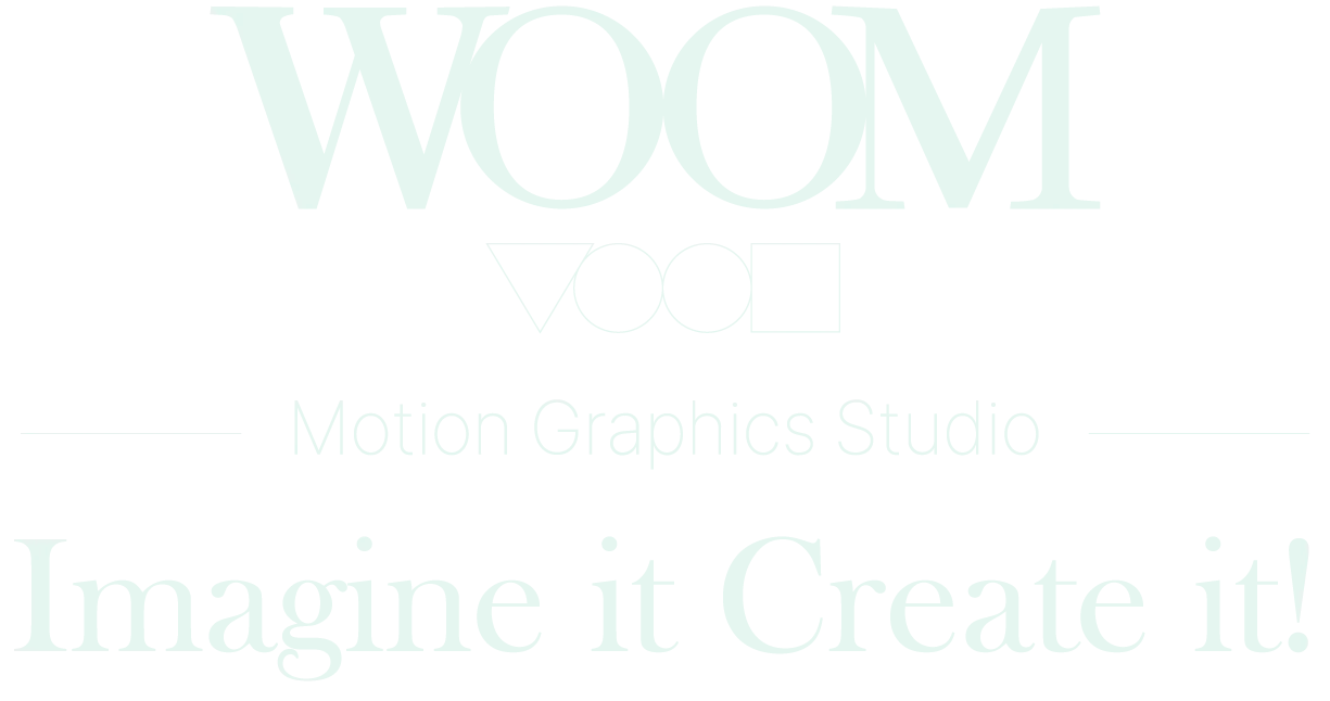 WOOM Logo Catchphrase (White)